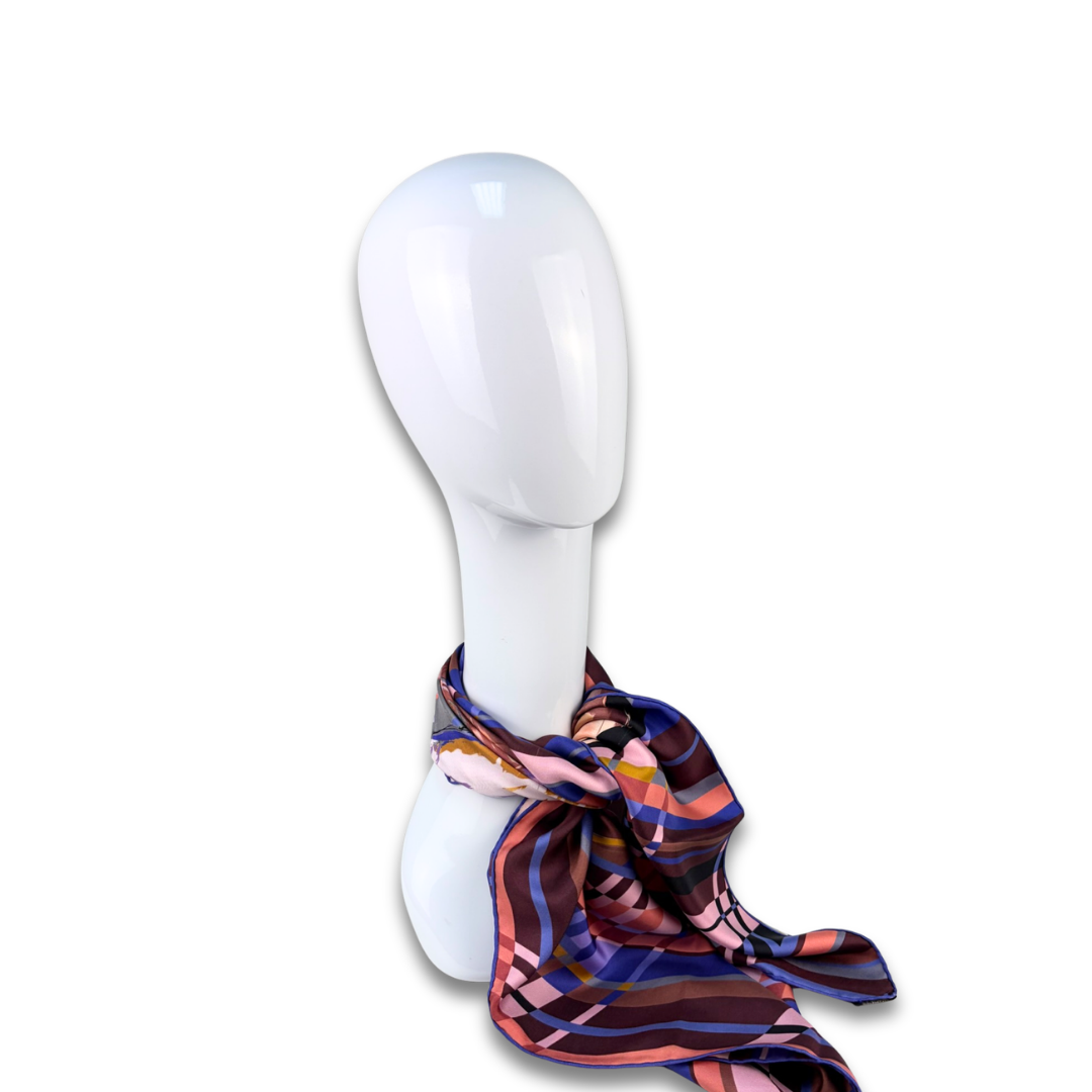 Hermès Photo Finish Horse Scarf