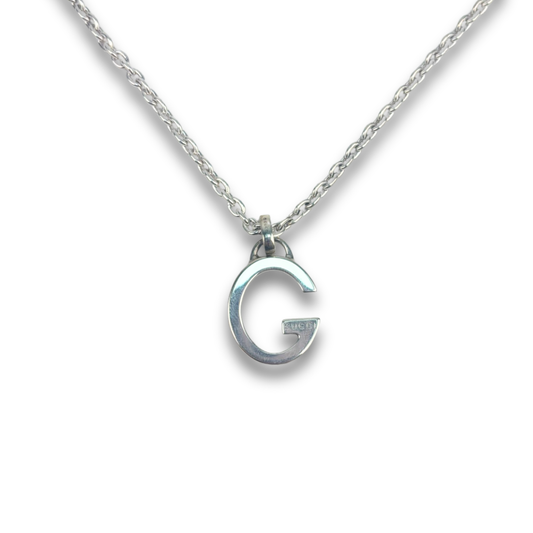 Gucci Silver Charlotte G Necklace