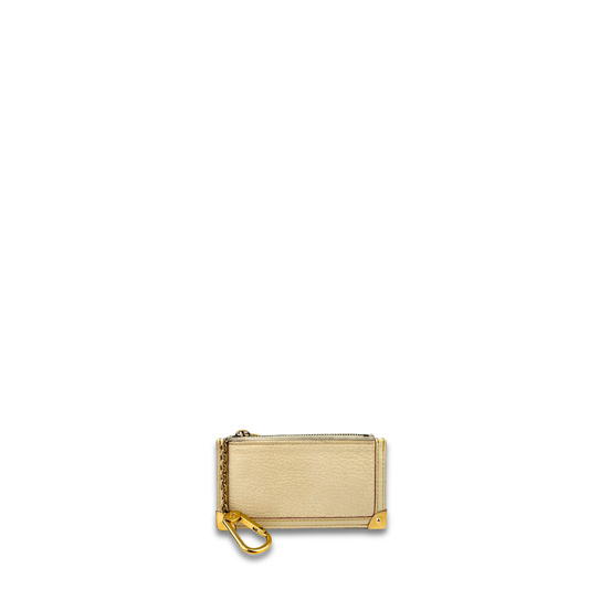 Louis Vuitton White Suhali Key Pouch