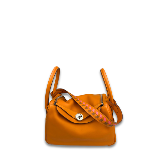 Hermès Swift Lindy 26 Orange