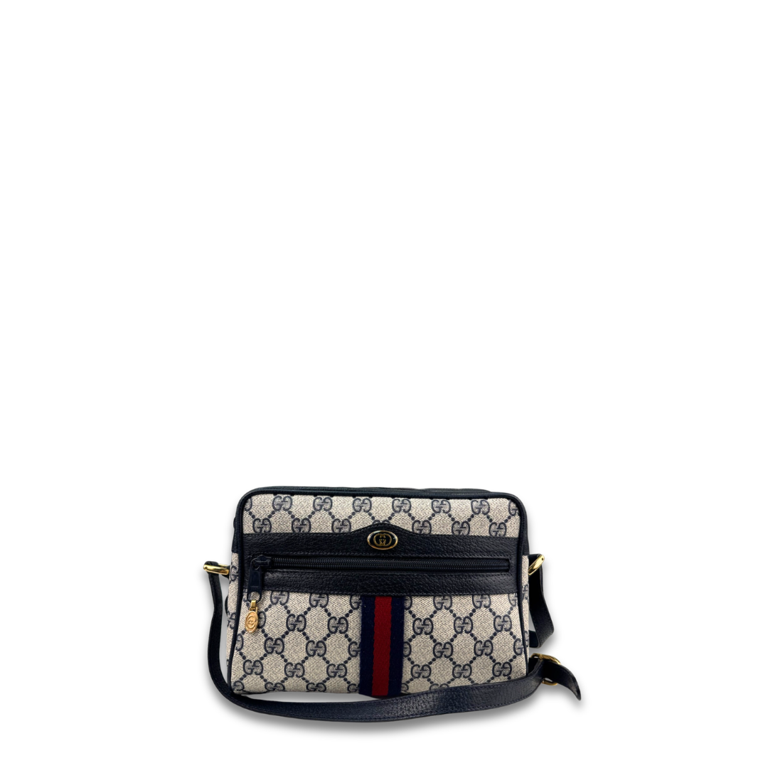 Gucci Navy Vintage Crossbody