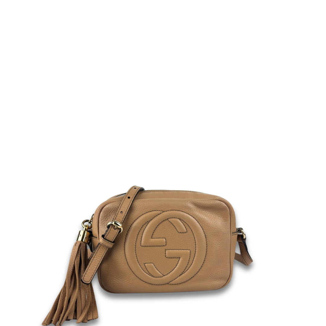 Gucci Beige Soho Disco Crossbody