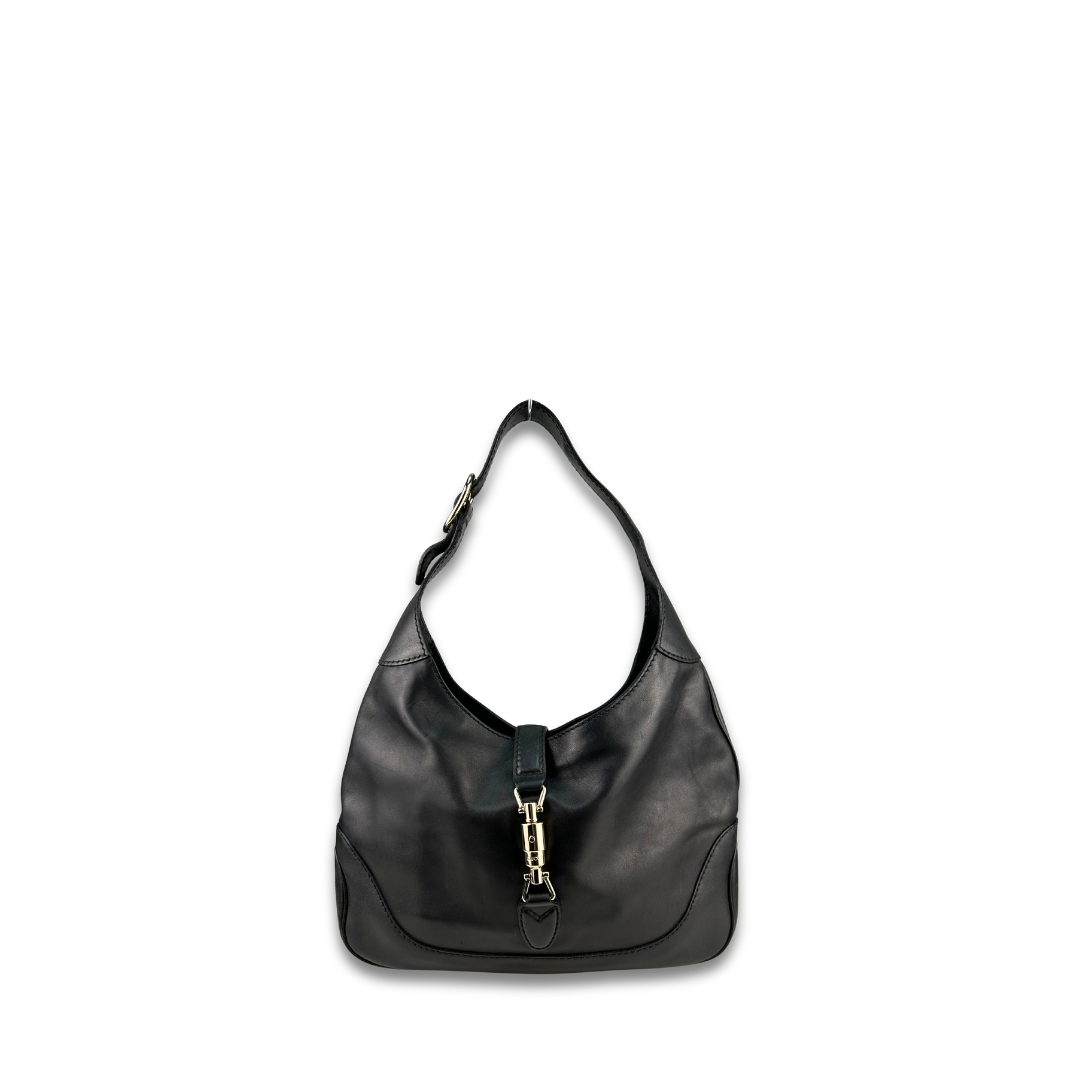 Gucci Vintage Leather Jackie Hobo