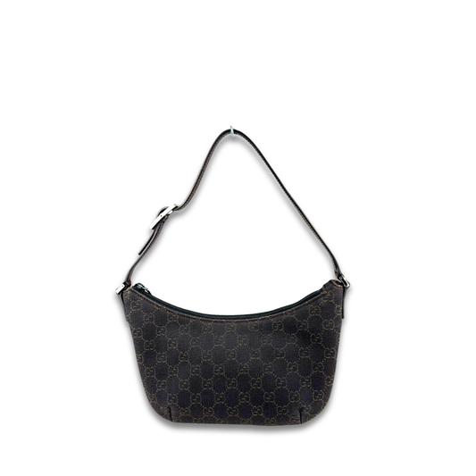 Gucci Brown Canvas Shoulder Bag