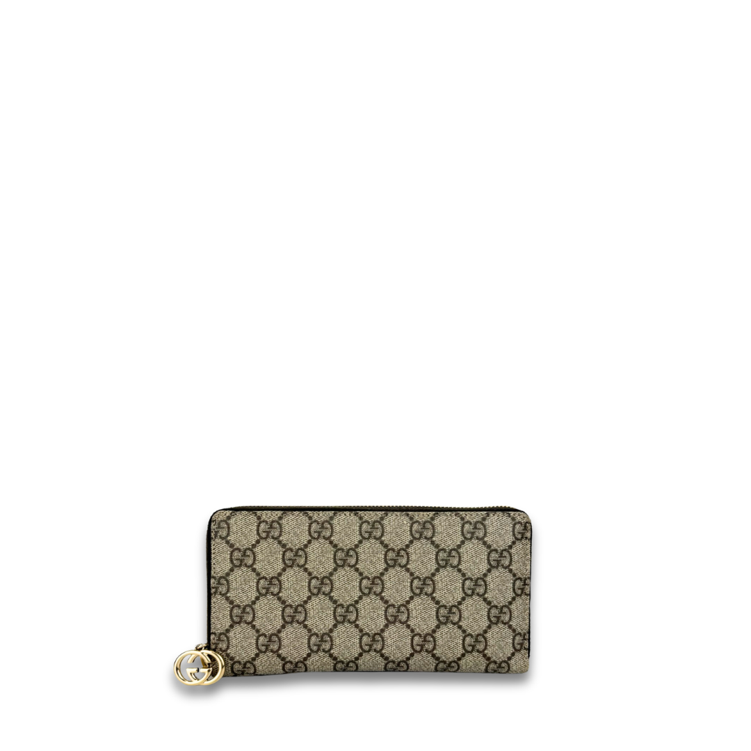 Gucci Supreme Zipper Wallet