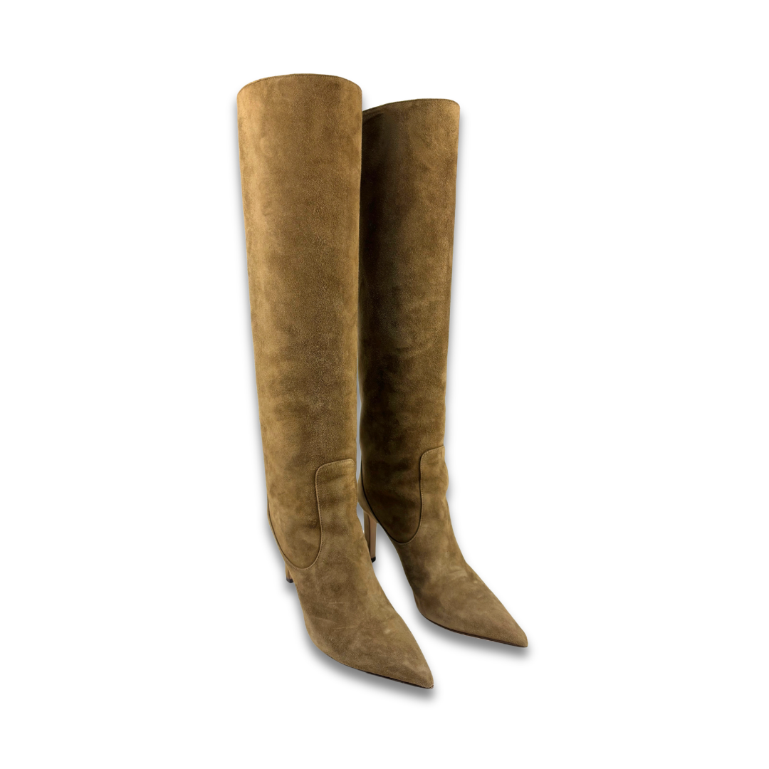 Jimmy Choo Mavis 85 Suede Boots