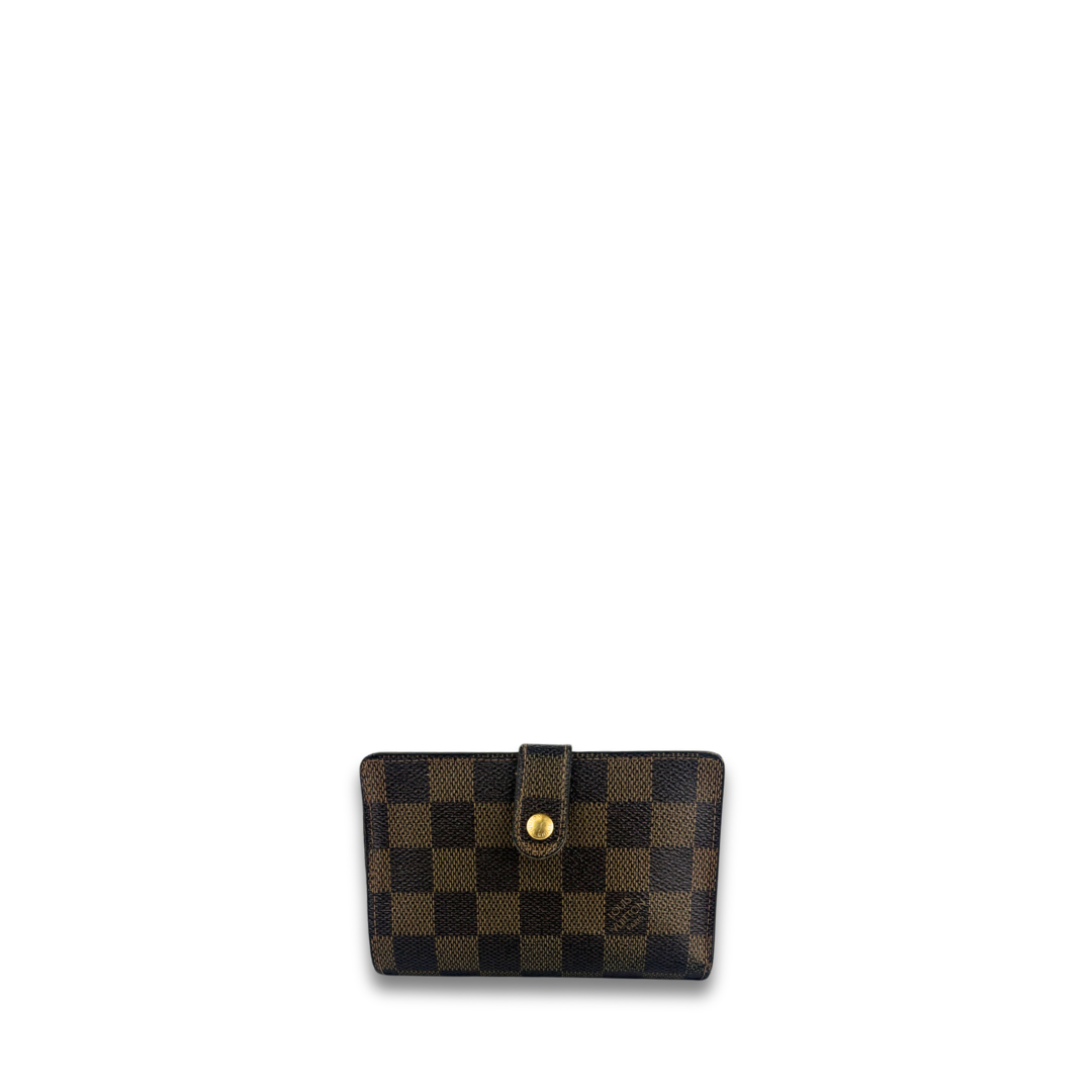 Louis Vuitton Damier Ebene French Purse Wallet