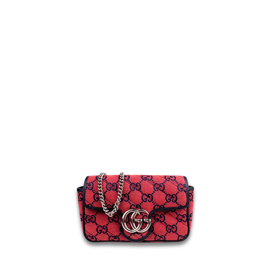 Gucci Marmont Canvas Crossbody Bag