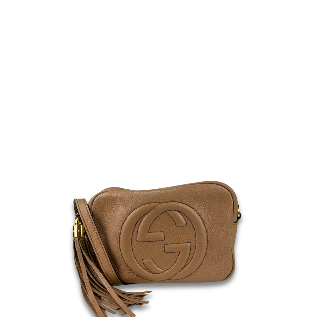 Gucci Beige Soho Disco Crossbody