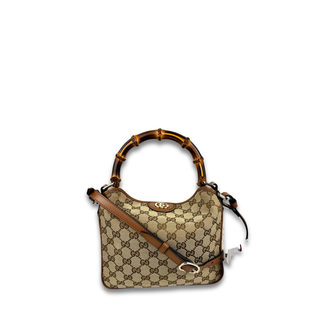 Gucci Small Diana Bamboo Top Handle