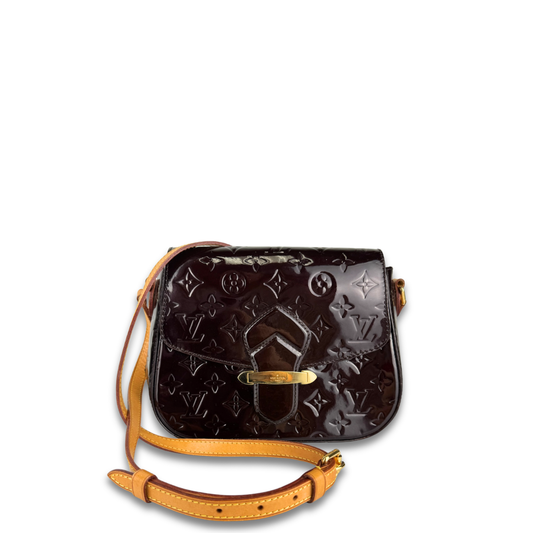 Louis Vuitton Amarante Vernis Bellflower GM