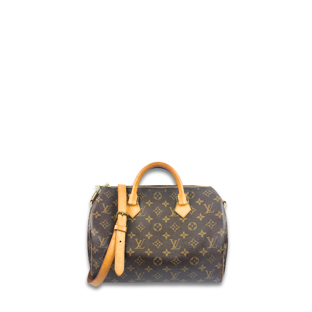Louis Vuitton Monogram Speedy Bandouliere 30