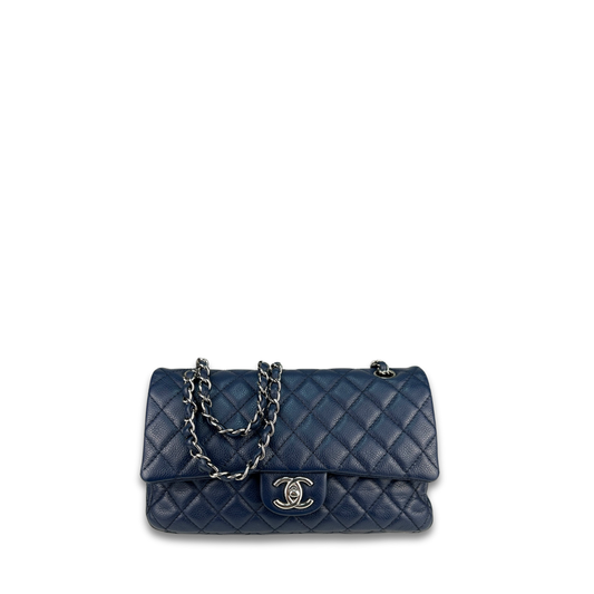 Chanel Blue Caviar Small Double Flap