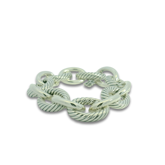 David Yurman 17mm Oval Link Chain Bracelet