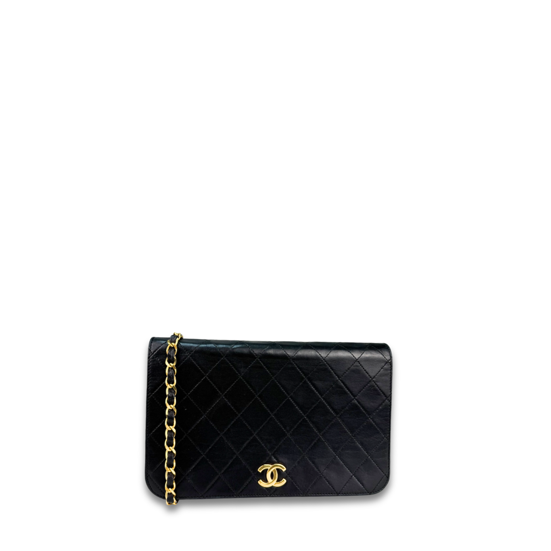 Chanel Full Flap Small Pushlock Shoulder Bag