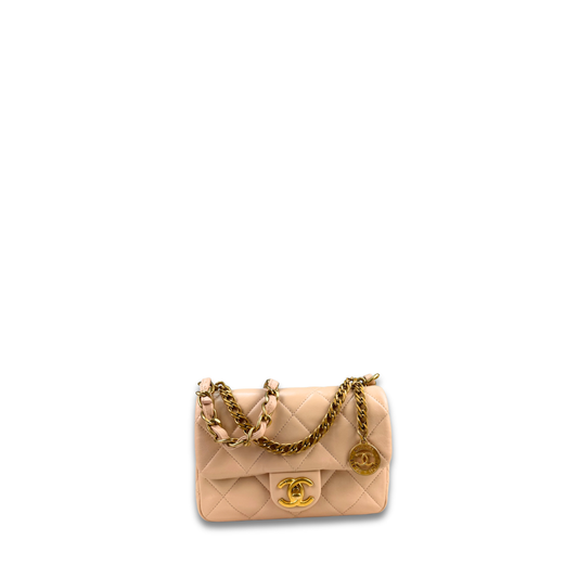 Chanel Blush Pink Mini Single Flap