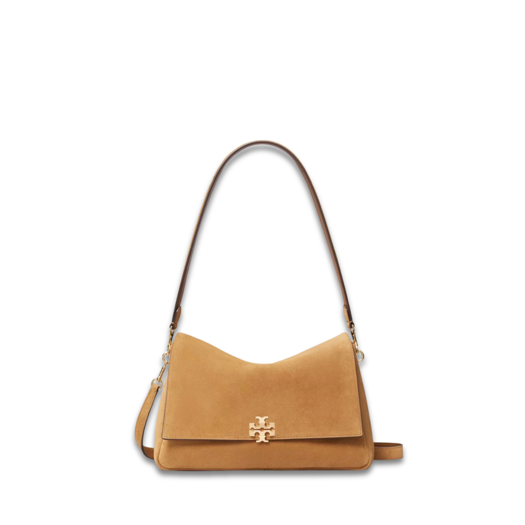 Tory Burch Charlie Suede Shoulder Bag