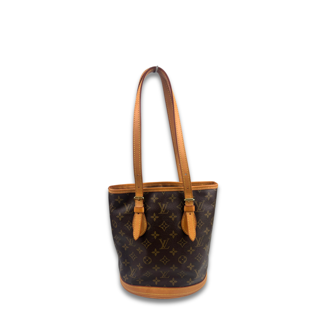 Louis Vuitton Monogram Petite Bucket Bag