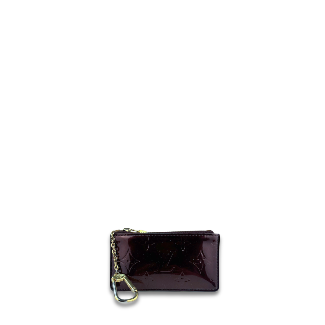 Louis Vuitton Amarante Vernis Key Pouch