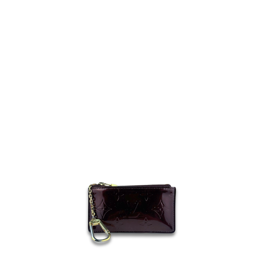 Louis Vuitton Amarante Vernis Key Pouch