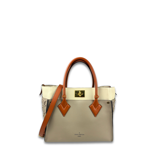 Louis Vuitton Taupe On My Side MM