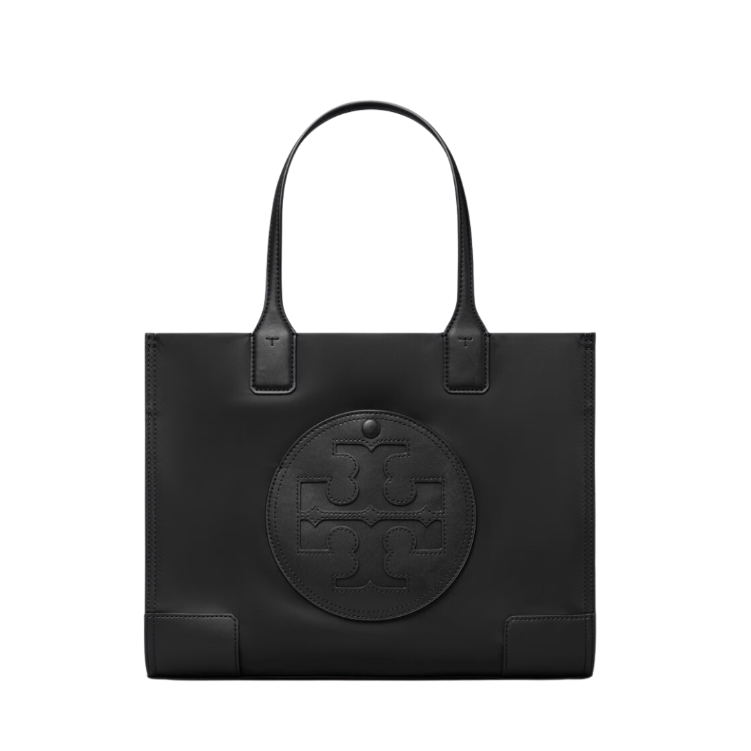 Tory Burch ☆ ELLA SMALL TOTE BAG [正規品/関税込] Tory Burch Small Ella Tote- Black | Lola Saratoga