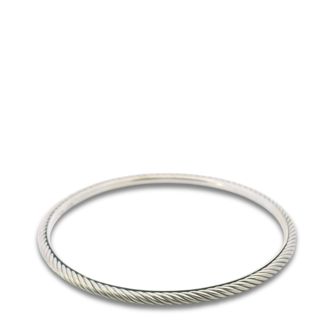 Dvid Yurman Sterling Silver Sculpted Bangle