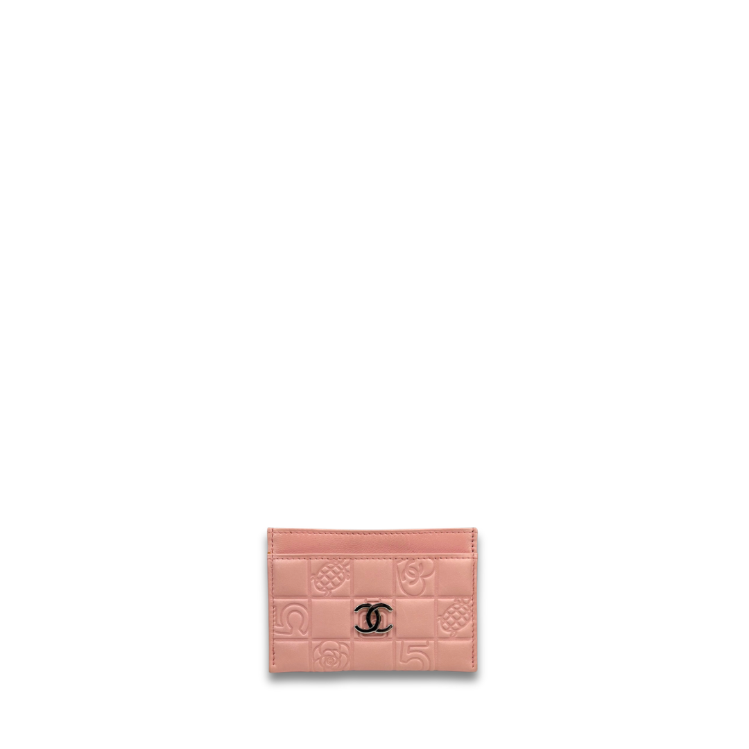Chanel Pink Lucky Symbols Card Holder