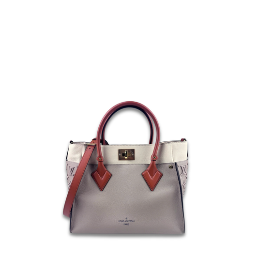 Louis Vuitton Taupe On My Side MM