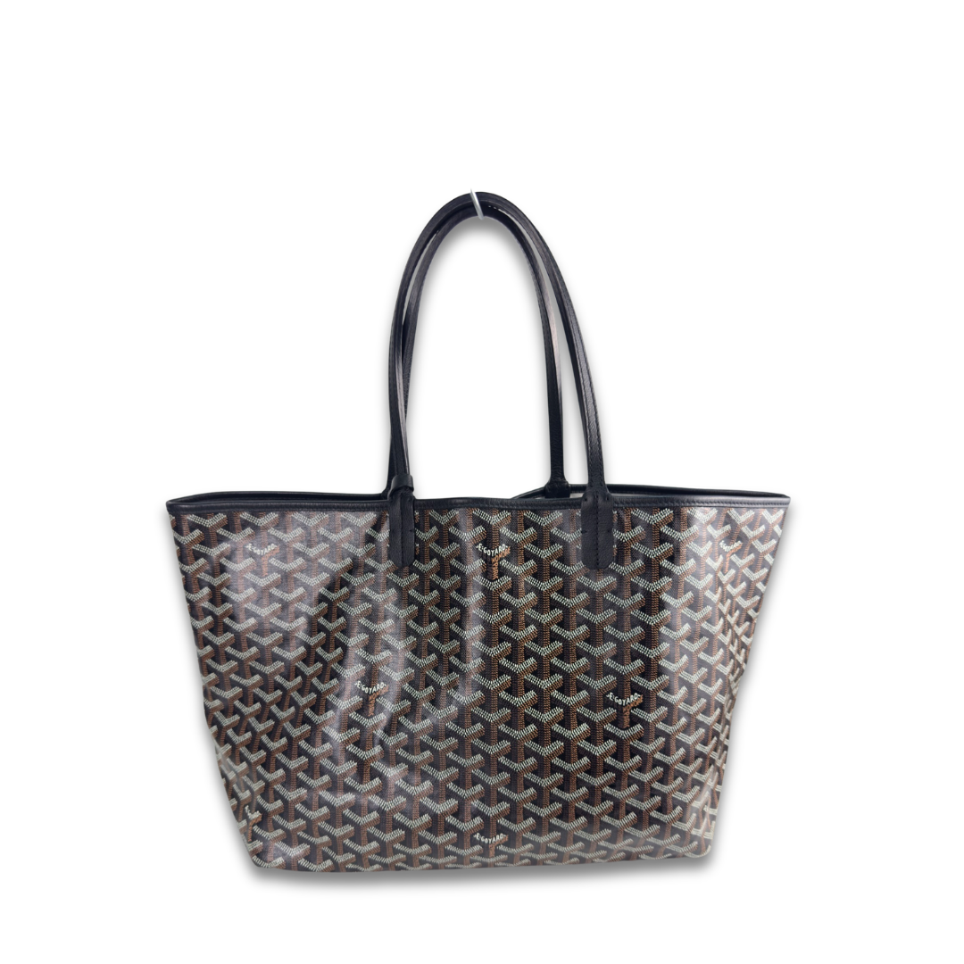 Goyard Black Saint Louis PM Tote