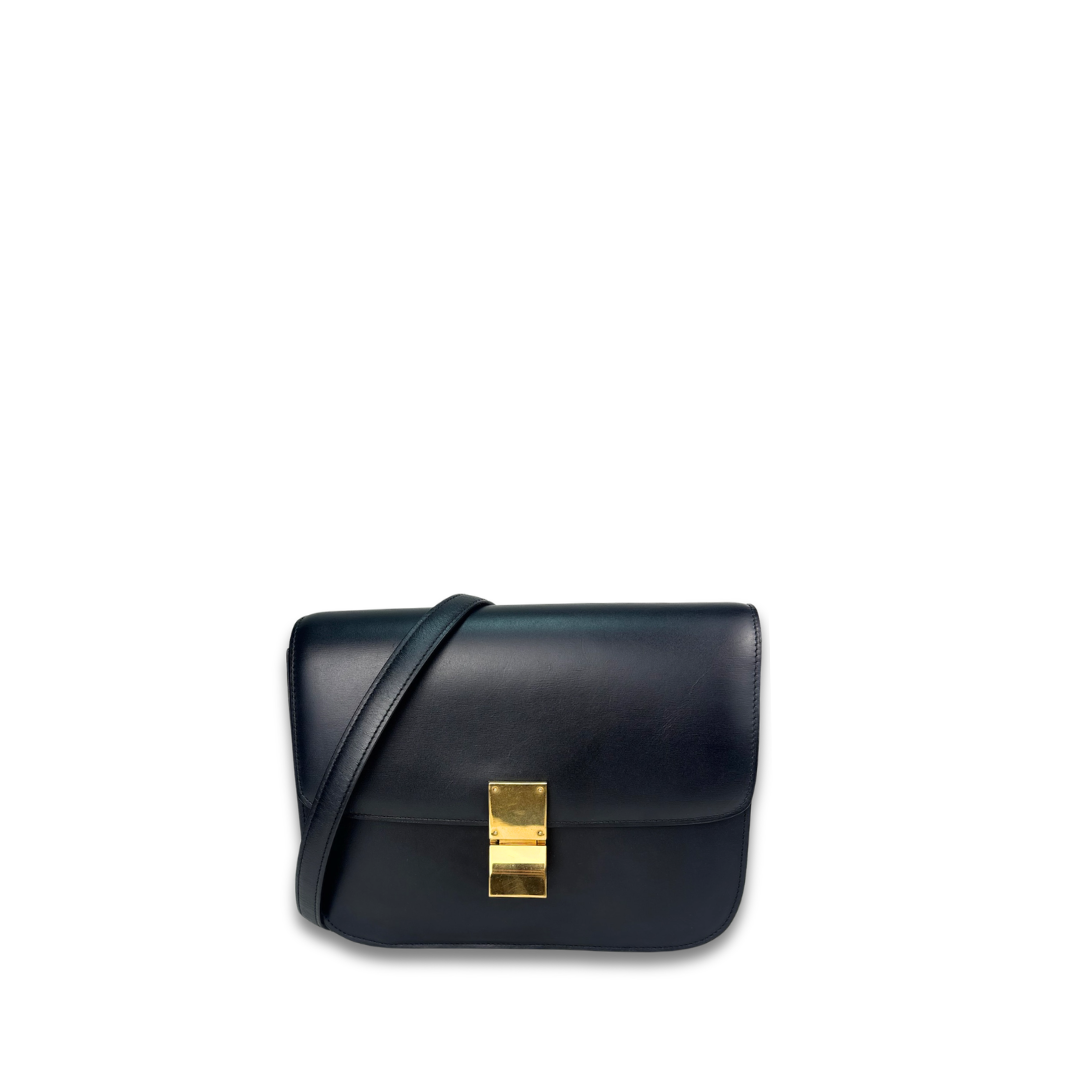 Celine Black Medium Box Bag