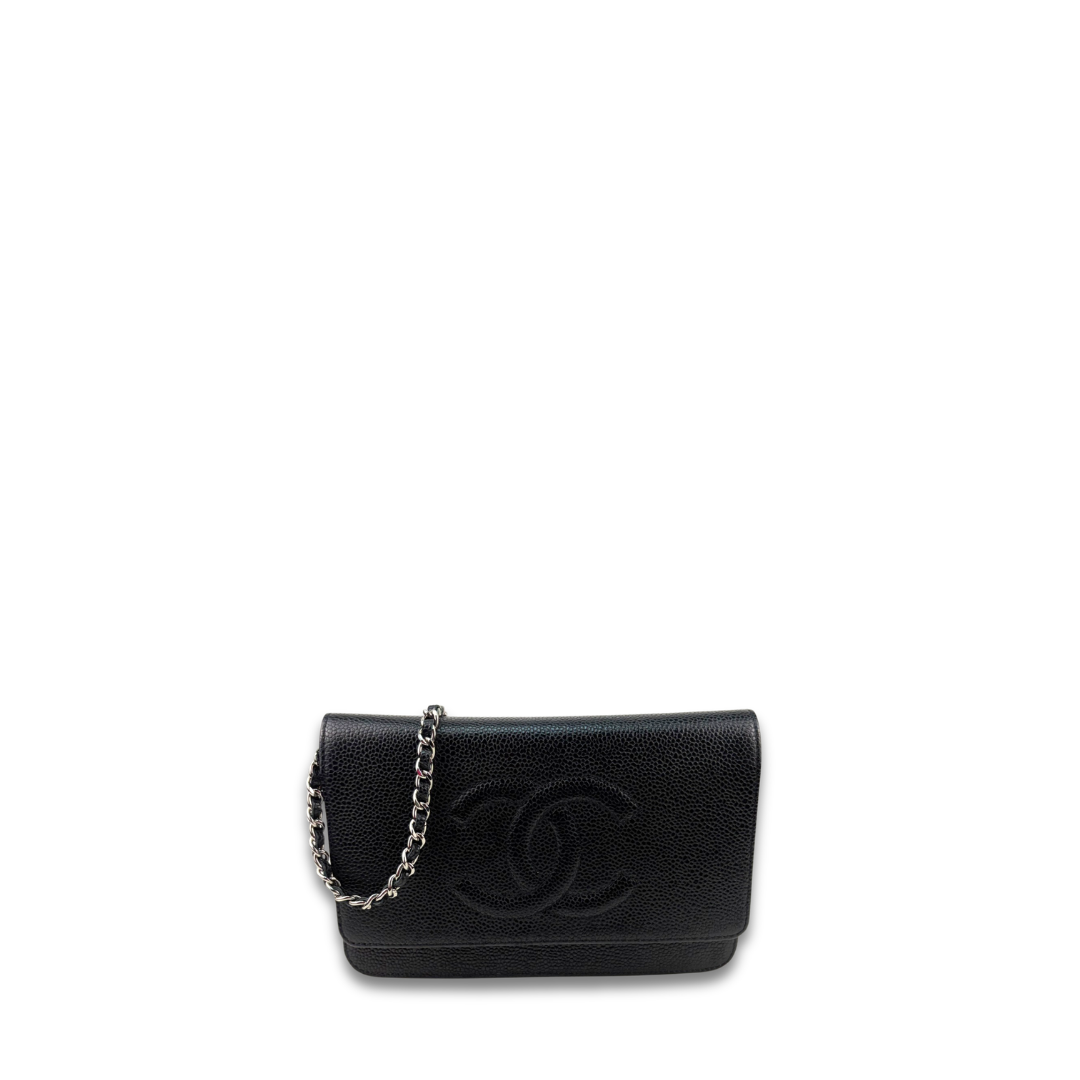 Chanel Caviar Timeless Wallet on Chain