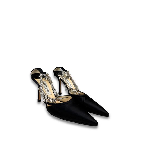 Jimmy Choo Crystal Heels - Size 38.5