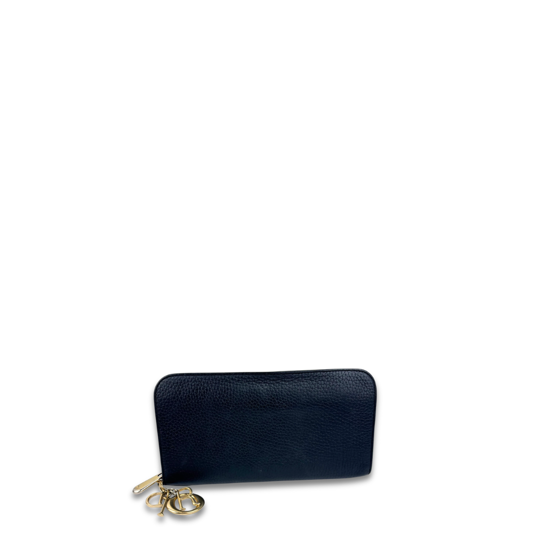 Dior Black Diorissimo Wallet