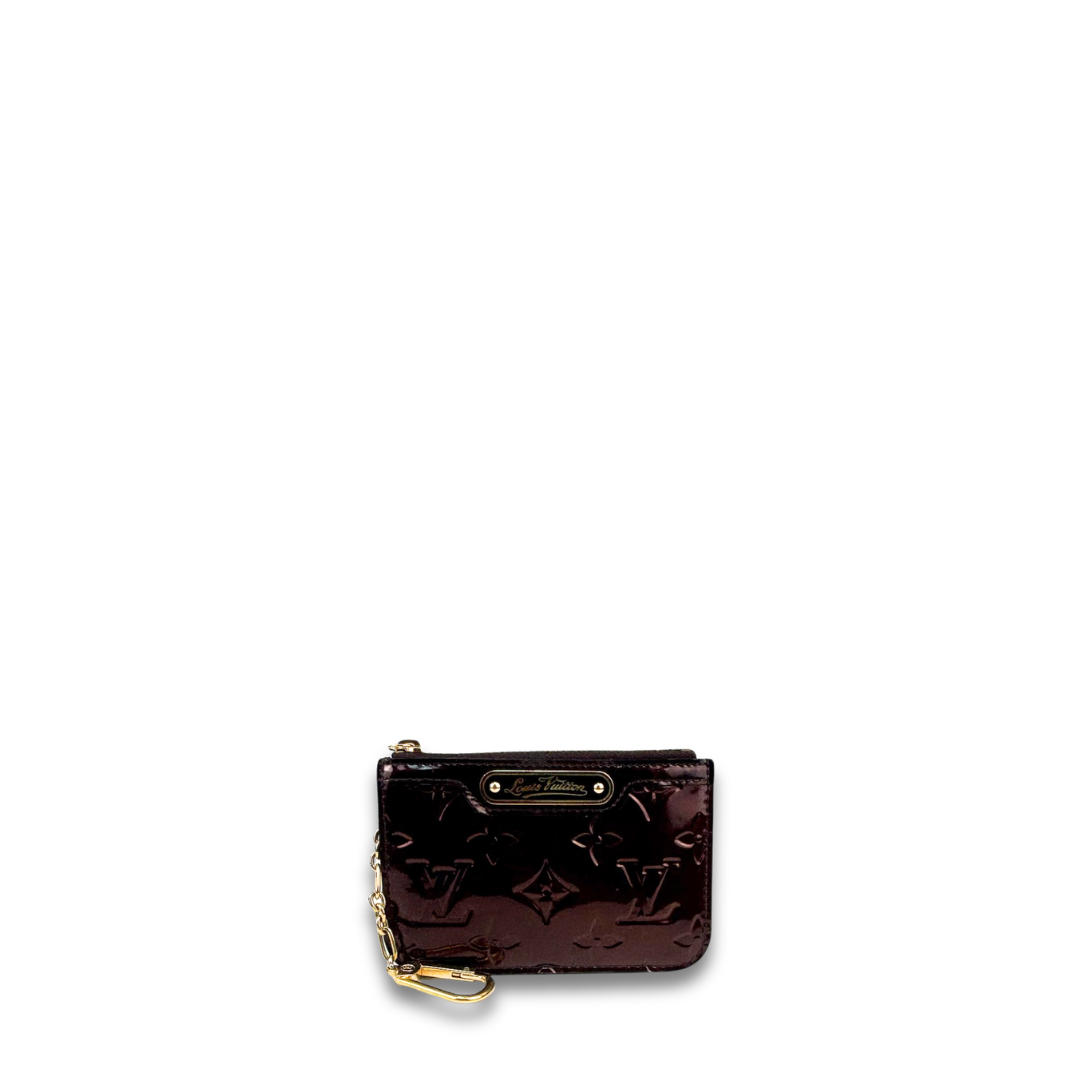 Louis Vuitton Amarante Vernis Key Pouch