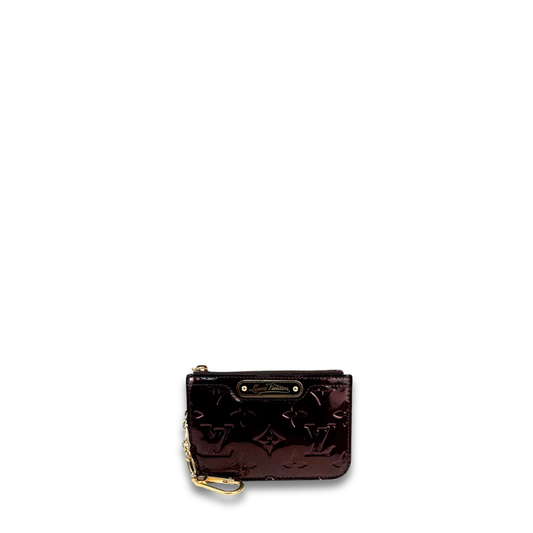 Louis Vuitton Amarante Vernis Key Pouch