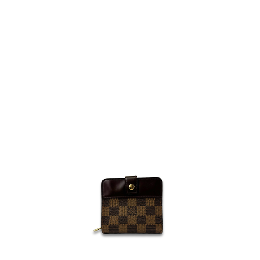 Louis Vuitton Damier Ebene Compact Wallet