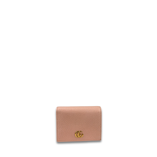 Gucci Pale Pink Marmont Compact Wallet