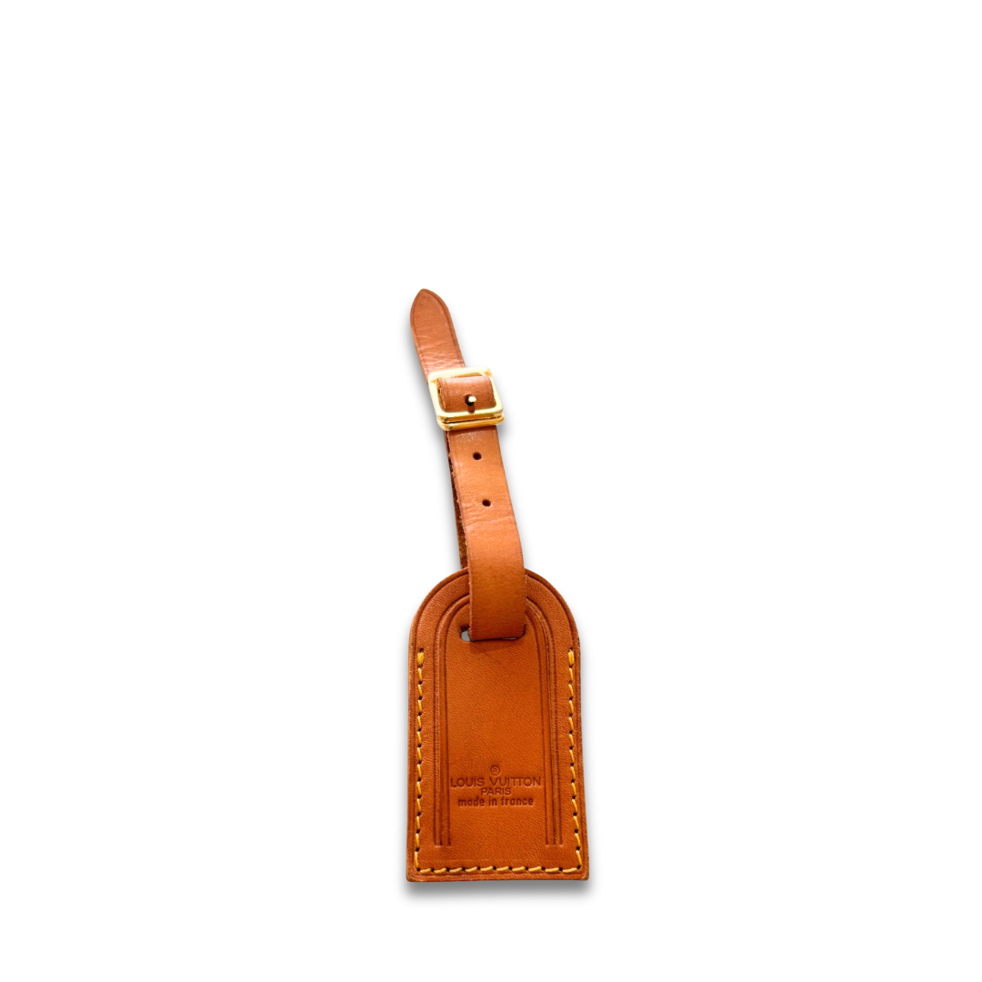 Louis Vuitton Mini Vachetta Luggage Tag