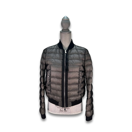 Moncler Mesh Padded Bomber Jacket
