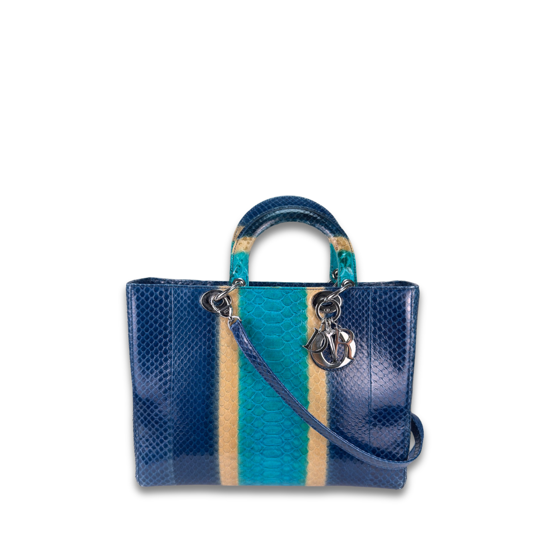 Dior Large Python Lady Dior