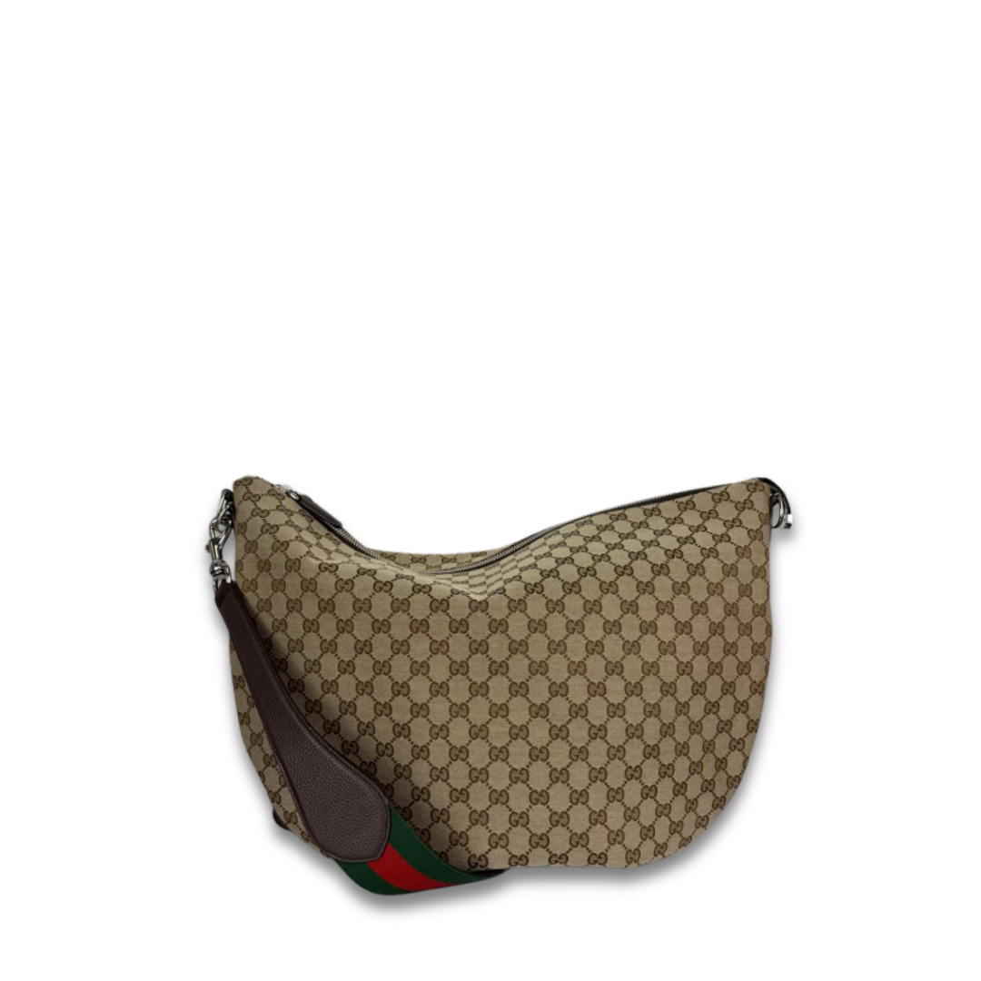 Gucci B Medium GG Shoulder Bag