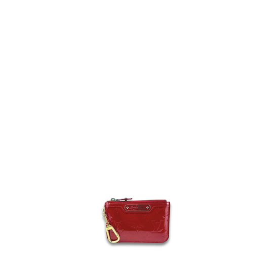 Louis Vuitton Red Vernis Key Pouch