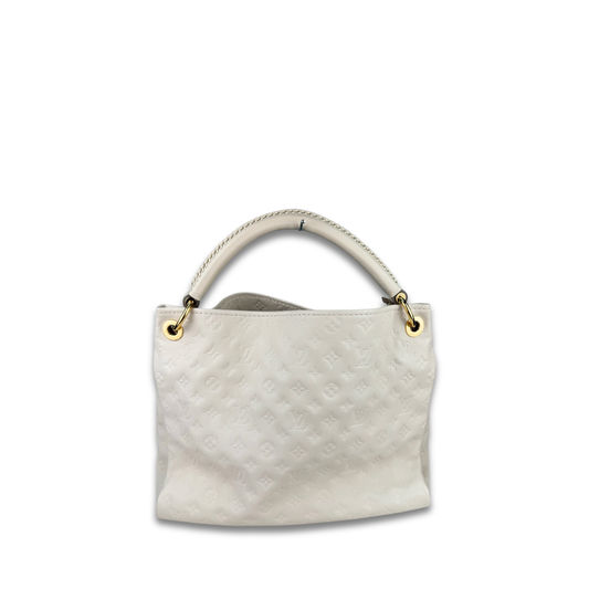 Louis Vuitton White Empreinte Artsy MM