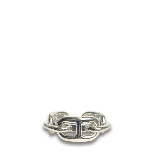 Hermès Palladium Regate Scarf Ring