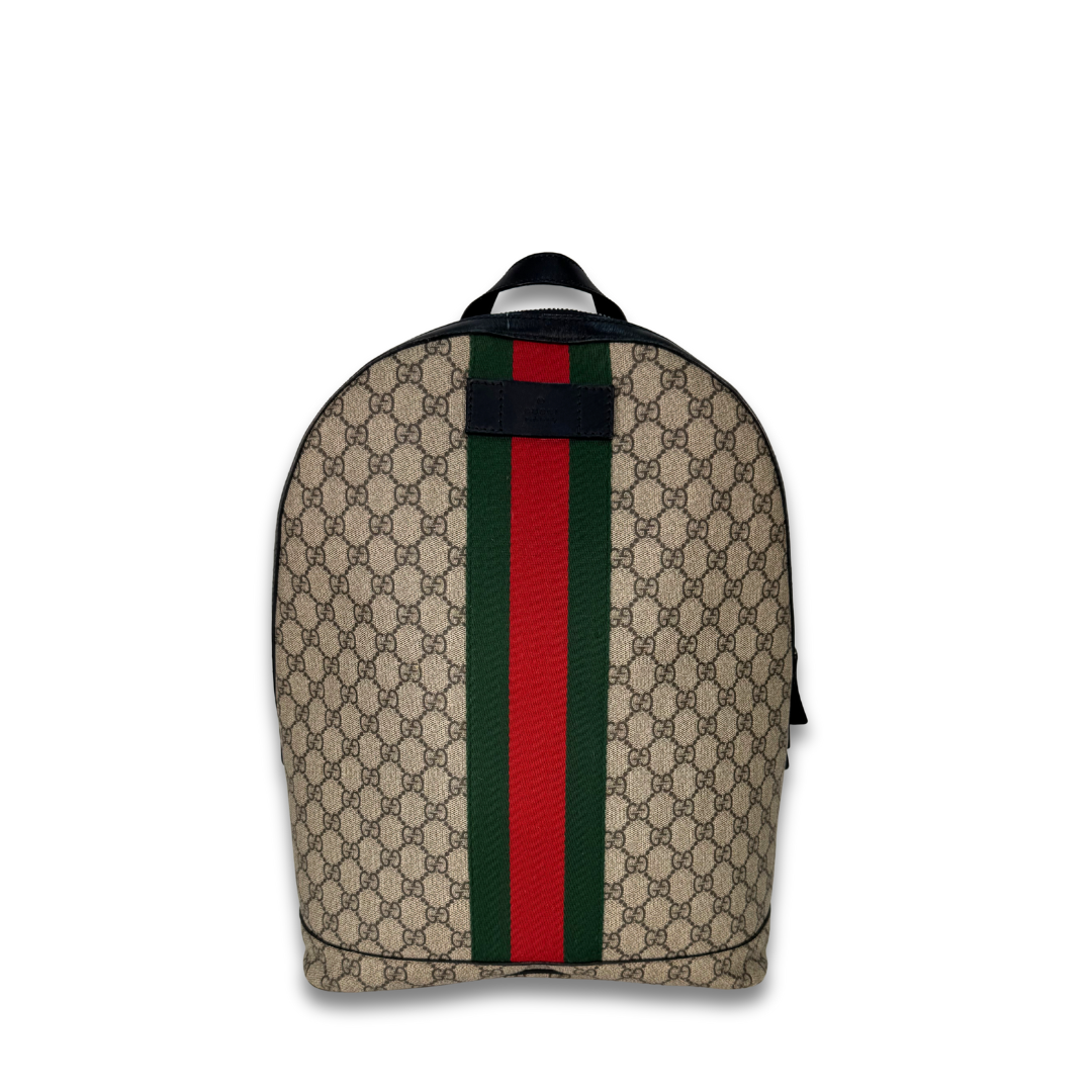 Gucci GG Supreme Web Backpack