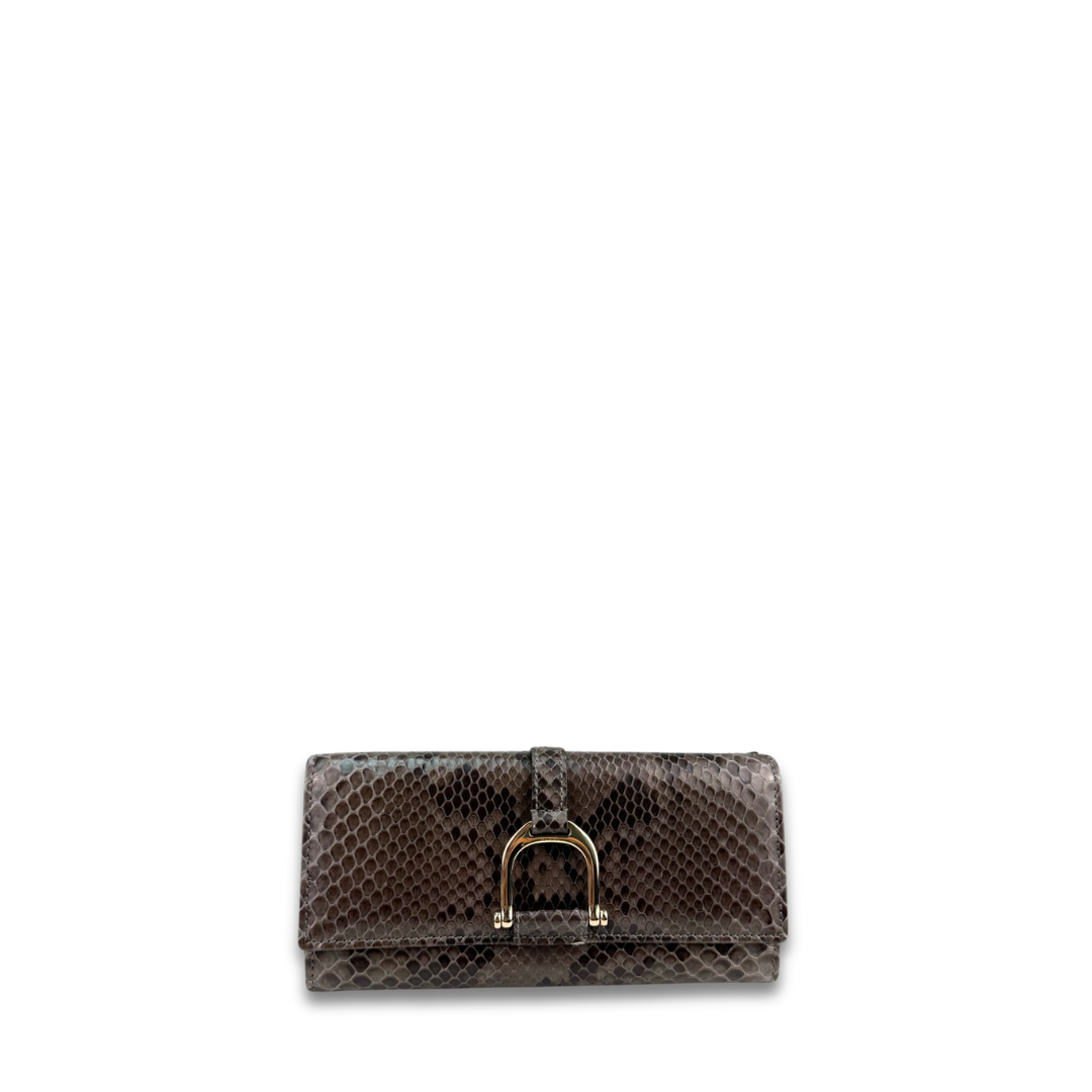 Gucci Greenwich Python Wallet