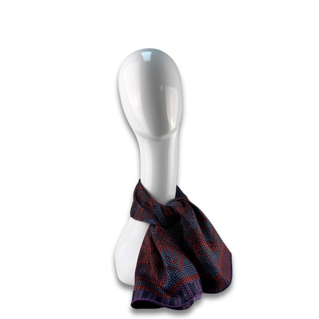 Hermès "Au Coin du Feu" Silk Scarf 90