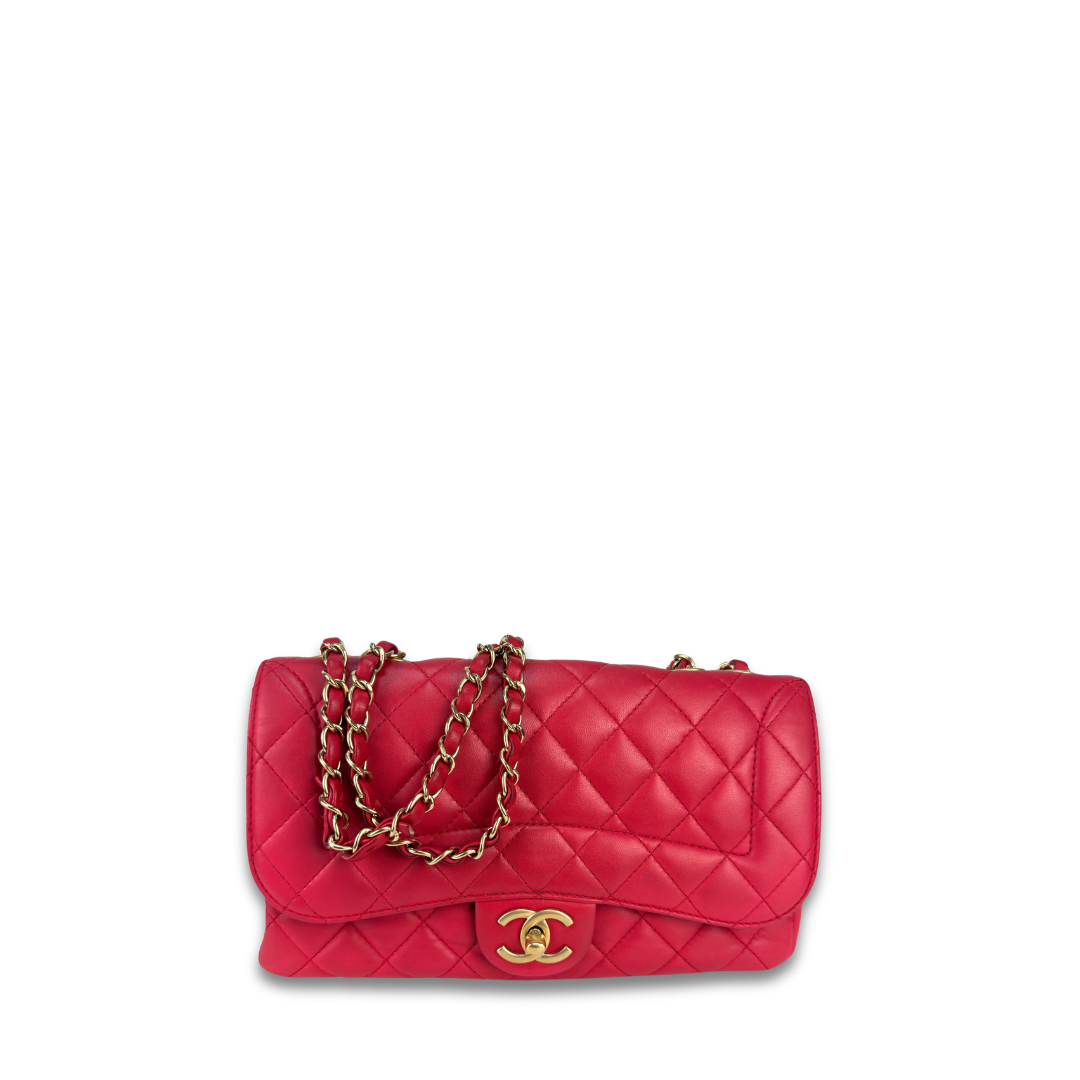 Chanel Red Paris-Seoul Mademoiselle Chic Flap Bag