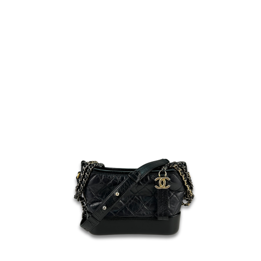 Chanel Aged Calfskin Small Gabrielle Hobo